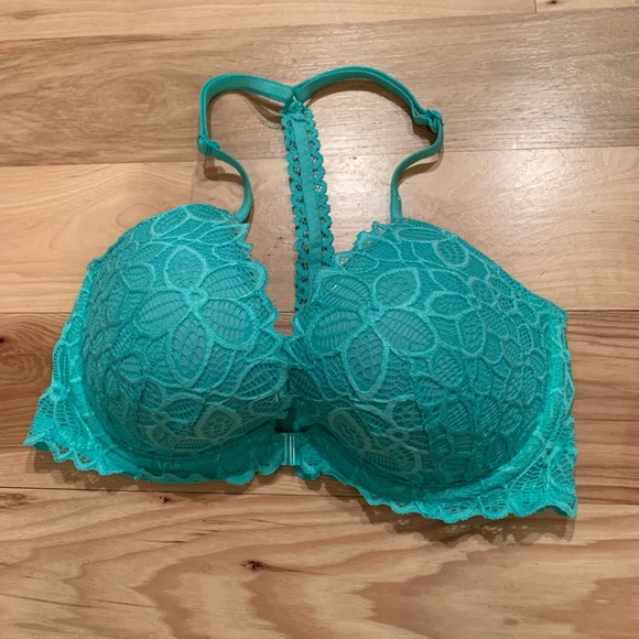 PINK Victoria's Secret Other - Victoria’s Secret PINK Teal Bralette 32D